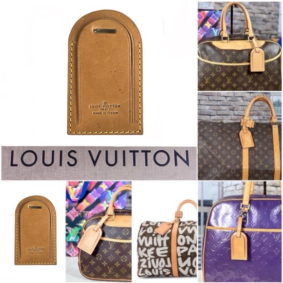 Louis Vuitton Accessories - LOUIS VUITTON Vachetta Luggage Tag
